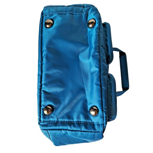 Lug Jumper Carry-All Tote Travel Bag Purse Ocean Blue Removeable Adj Strap RFID - Picture 7 of 14